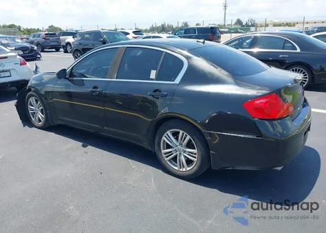 2011 Infiniti G25 from USA, damaged, VIN JN1DV6AP8BM603939